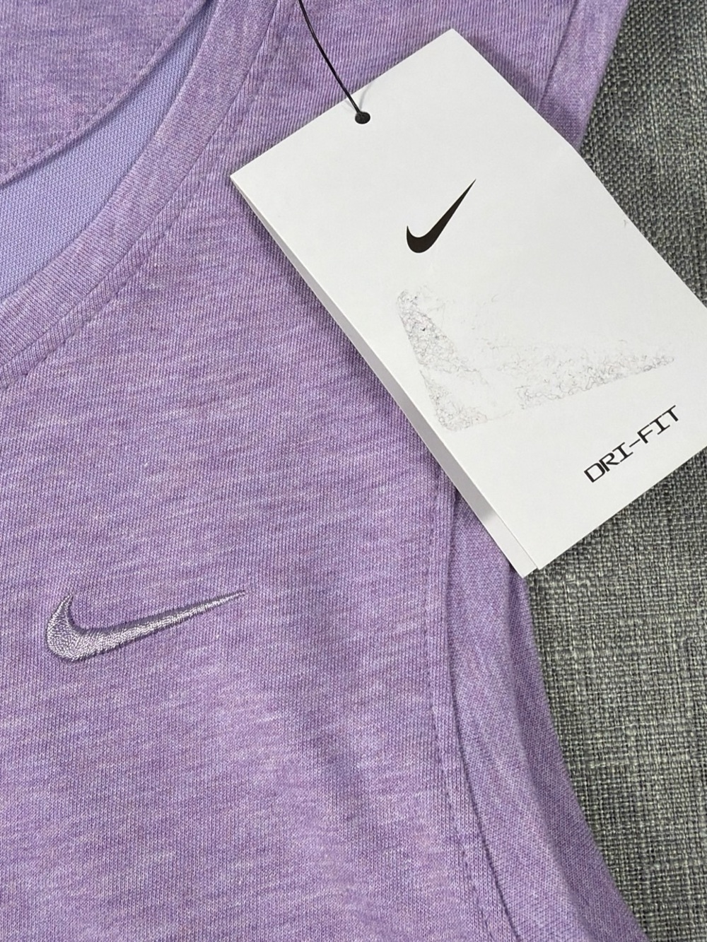 Nike Lavender Versitile Dri-FIT Sleeveless Tank - Picture 2 of 6